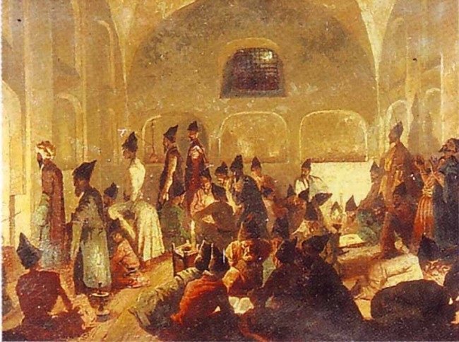 Сочинение по картине: Гагарин - "В персидской мечети в Эривани"